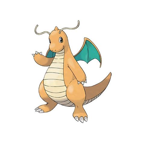 Dragonite | Pokédex liked on Polyvore featuring pokemon | 151 pokemon, Pokemon, Cute pokemon ...