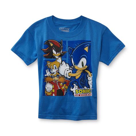 Sonic The Hedgehog Boys Graphic T Shirt Sonic And Company