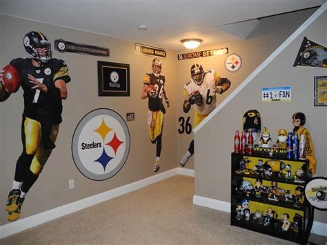 Or Like This Pittsburgh Steelers Man Cave Steelers Bedroom Steelers