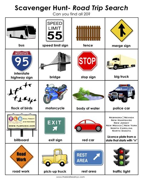 Here's a free printable road sign scavenger hunt printable to print out for your next road trip. The 25+ best Scavenger hunt for kids ideas on Pinterest ...