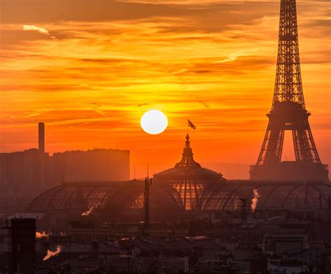 Parisian Sunset Null Paris Sunset Tour Eiffel Paris France