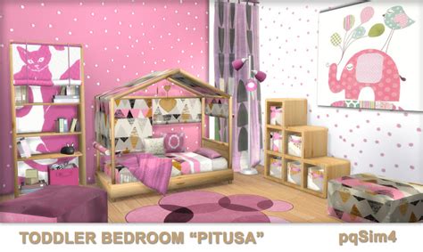 Pitusa Toddler Bedroom By Mary Jiménez At Pqsims4 Sims 4 Updates