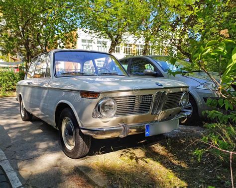 Veteran Oldtimer German Car Bmw 1600 Coupe Parked Editorial Image