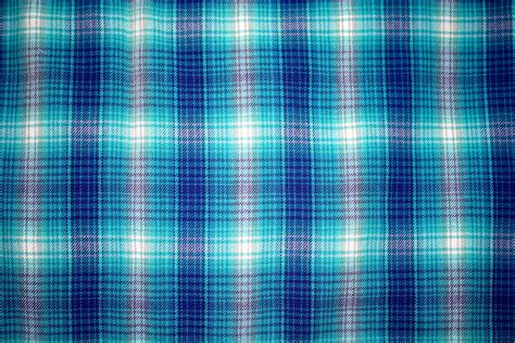 Blue Plaid Fabric Texture Picture Free Photograph Photos Public Domain