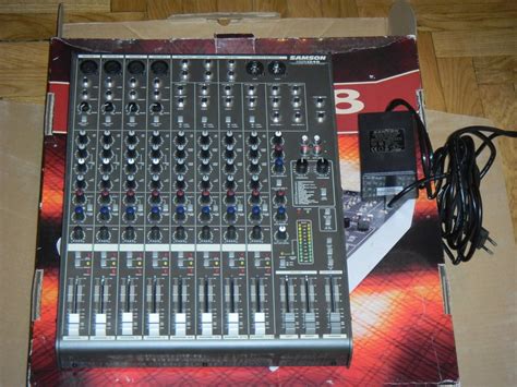 Infrequent Sound Sextex Technology Samson Mdr 1248 Mixing Consoles