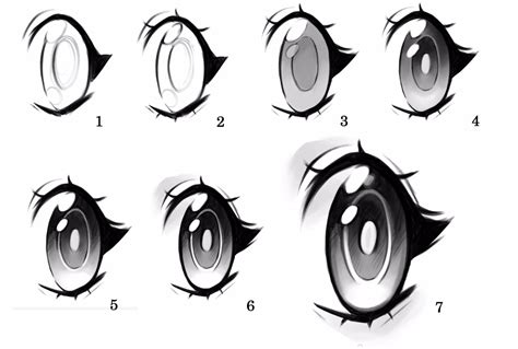 Las Mejores Como Dibujar Ojos Manga Gingerapp Mx