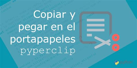 Pyperclip Archives Recursos Python