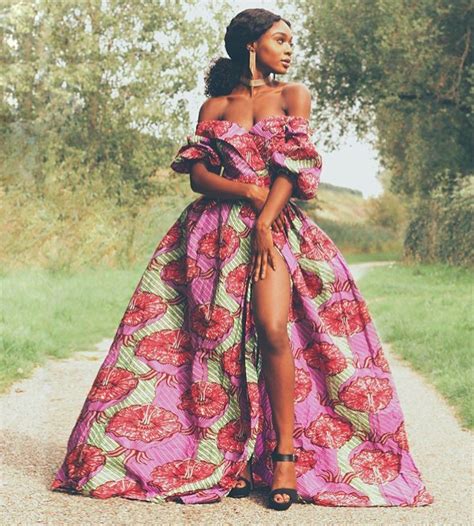 Lobola Outfitslobola Dresses African Wax Prints Ball Gown Lobola