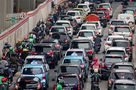 Potret Kemacetan Jakarta Saat Psbb Medcomid