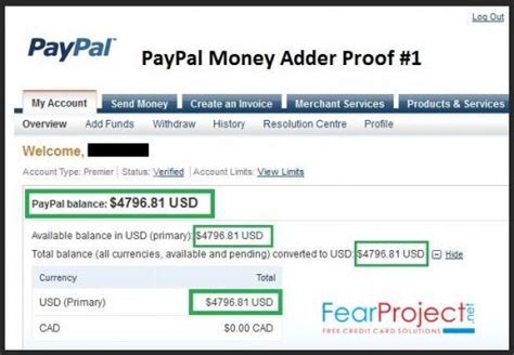 Log on to your paypal account on its website (see resource). Can I Put Money On Paypal Without A Credit Card - invest money to get more returns
