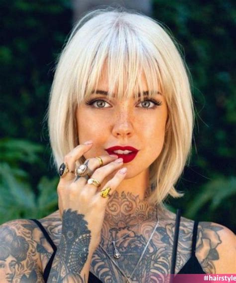 Eye Catching Full Fringe Bob Haircuts And Hairstyles 2020 For Your