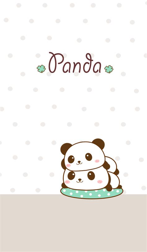 Panda Cute Panda Wallpapers Cute Wallpapers Kawaii Panda Riset