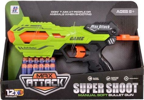 Super Shoot Manual Soft Bullet Gun Skroutzgr