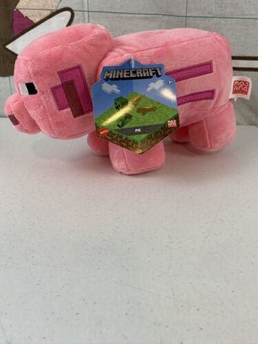 Minecraft Pig Plush Mattel Mojang 3890529347
