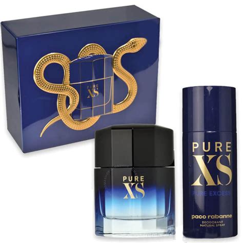 Paco Rabanne Mens Pure Xs Spray 2 Pc T Set Fragrances 3349668567218