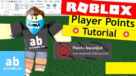 Roblox Player Points Tutorial Youtube
