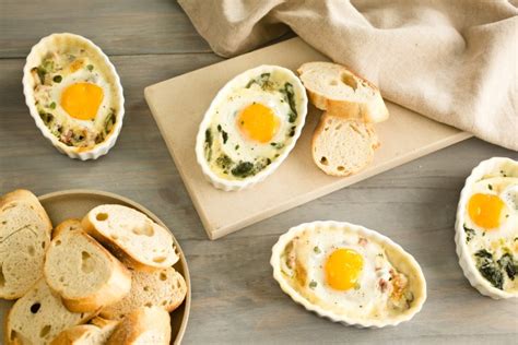 An Easy Recipe For Baked Eggs Transforms Breakfast Or