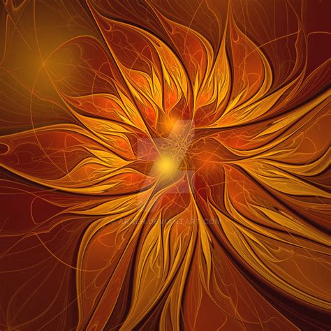 Fire Flower By Araen On Deviantart