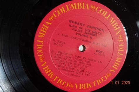 Robert Johnson ~ King Of The Delta Blues Singers Vol Ii