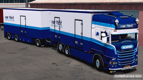 Ets Scania Van Herk X Euro Truck Simulator Mods Club