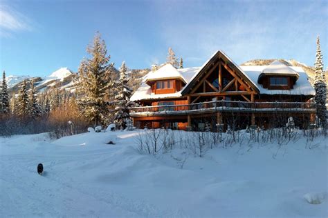 Vagabond Lodge In Kicking Horse British Columbia Kanada Ski