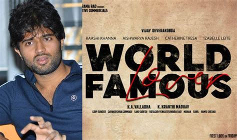 Vijay Deverakondas World Famous Lover Full Cast Shooting Details Out