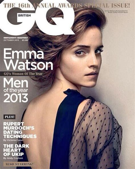 Emma Watson Is Gqs Woman Of The Year In A Crop Top