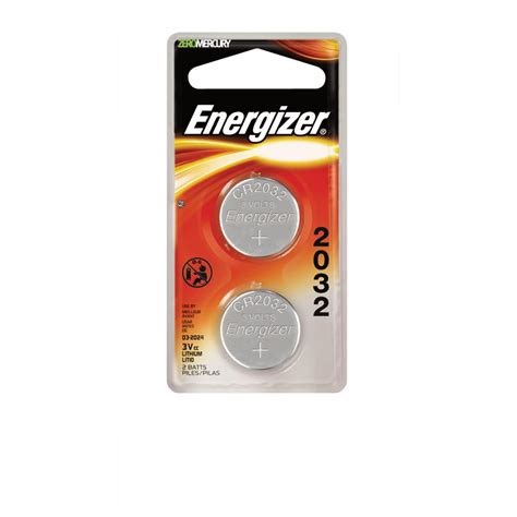 Energizer 2032 3 Volt Battery 2 Pack 2032bp 2 The Home Depot