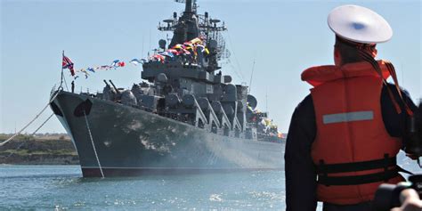 russia s black sea flagship sinks after ukraine claims missile strike wsj