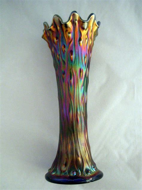 Carnival Glass Vase Vases Home Décor