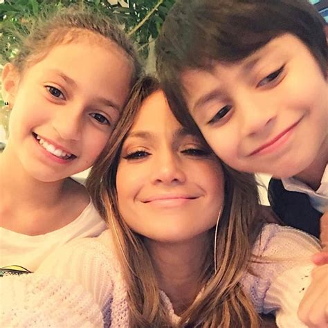 Jennifer Lopez Twins Max And Emme From Stars Celebrate Mothers Day 2017
