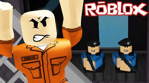 Roblox Escape The Prison Obby Running From The Cops Youtube