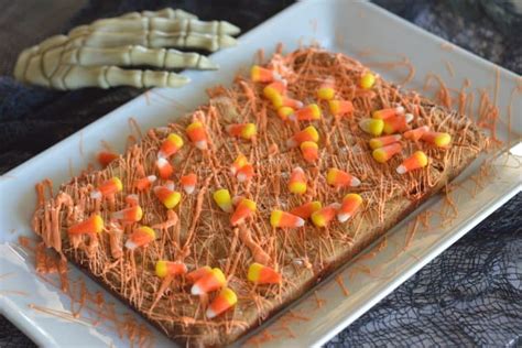 Candy Corn Blondies Halloween Blondies This Delicious House