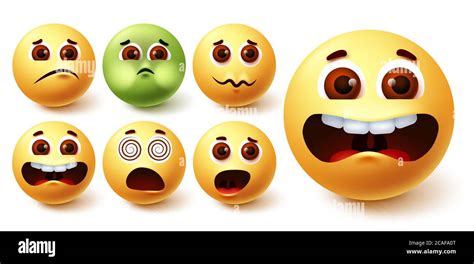 Weird Facial Expressions Stock Vector Images Alamy