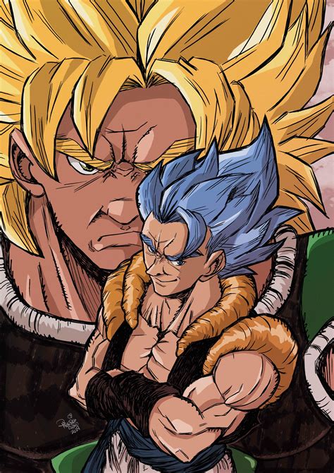 Artstation Gogeta X Broly Robespierre