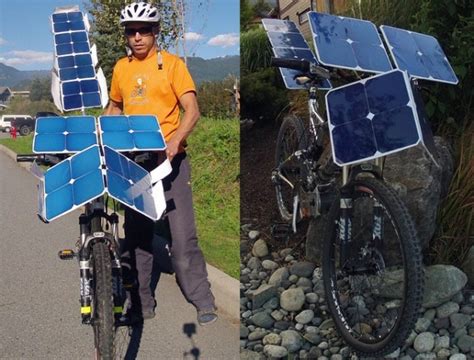 Ciclista Cria Bike Elétrica Movida A Energia Solar Ciclovivo