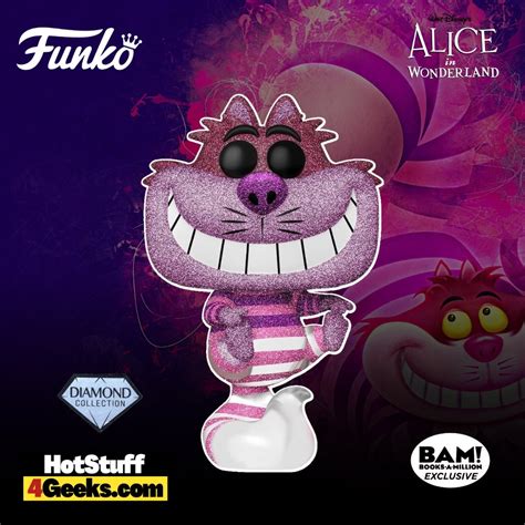 Revealed The BAM Diamond Cheshire Cat Funko Pop