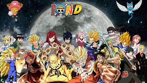 Dragon Ball Z One Piece Fairy Tail Naruto Shippuden Oo Epic