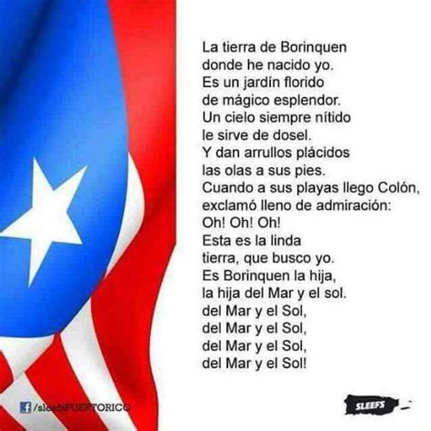 Himno Nacional De Puerto Rico D National Anthem Of Puerto Rico Sexiz Pix