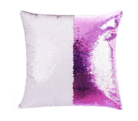 Sequin Pillow Cover Wild Rose Rts Sublimation Blanks And Print Transfers