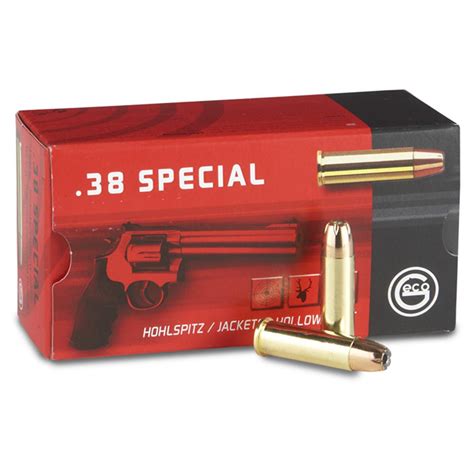 Geco 38 Special Jhp 158 Grain 50 Rounds 293830 38 Special Ammo