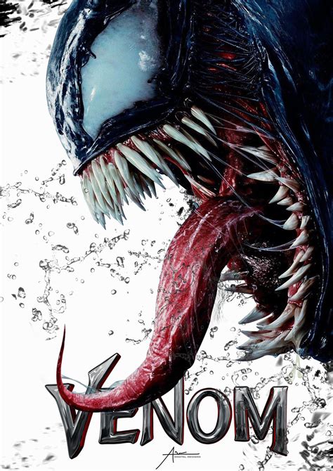 Artstation Venom Fan Made Poster