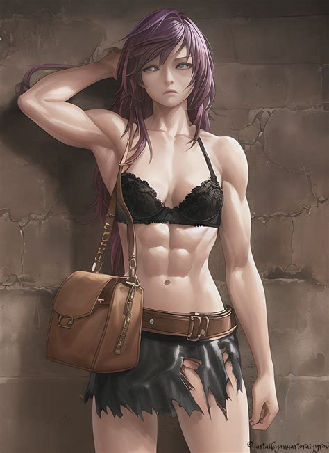 My Best Art — №389 Just Anime Girl Muscle Anime