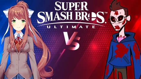 Monika Vs Chainyexe Super Smash Bros Ultimate Mii Fighters Youtube
