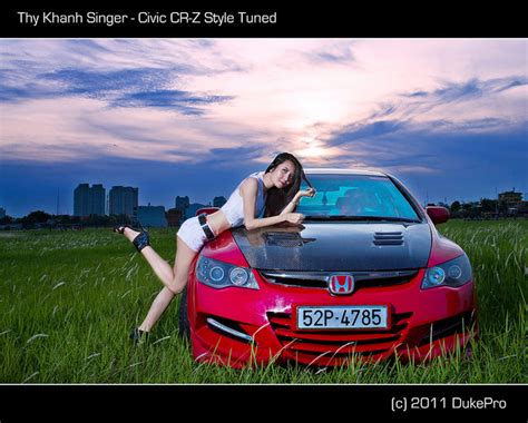 Girl Kute Show Cars Gai Xinh Kute Beauty Drivers Shaping The Honda