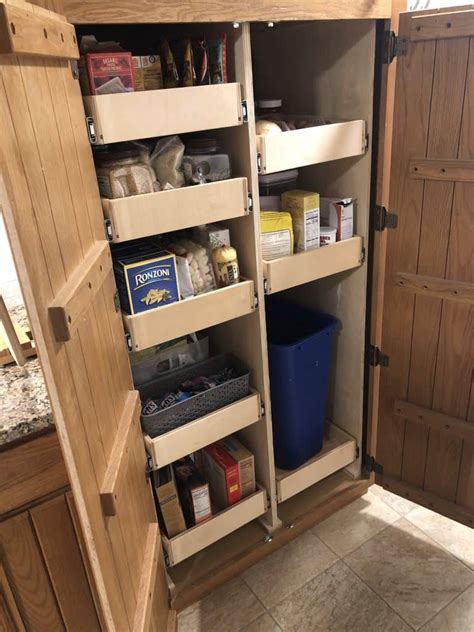 Diy Pull Out Pantry Shelves Vadania Home Upgrader