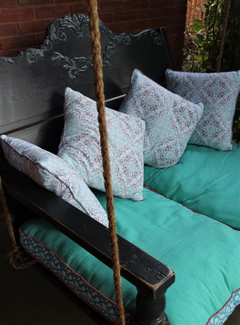 Civility is a requirement for participating on /r/diy. DIY Porch Swing Featuring a Repurposed Headboard! | The ...