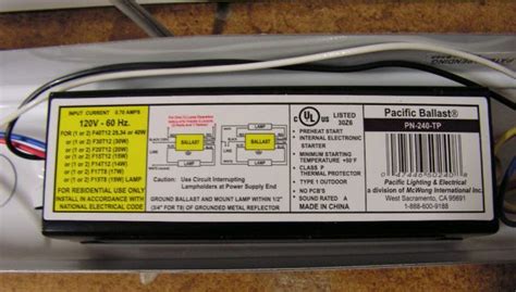 Started by guest ricky420, november 12, 2007. Lighting-Gallery-net - Ballasts and ignitors/Pacific preheat ballast with internal ignitor