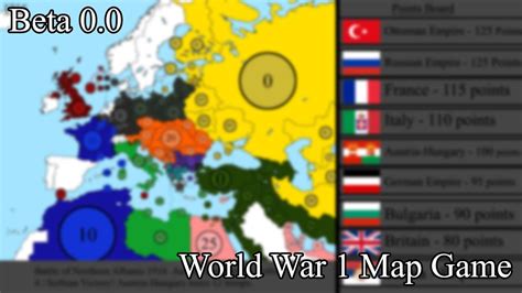 Voidvipers World War 1 Map Game Results Beta Youtube