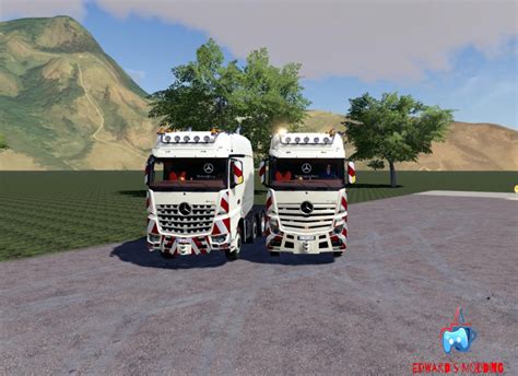 Mercedes Actros Arocsslt8x4 Fs19 V10 Fs 19